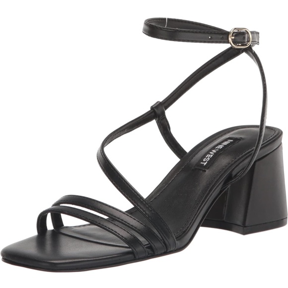 Nine West Shoes - NWOT - Nine West Womens Georga Heeled Sandal, Black 001, Size 11M - 😍🖤